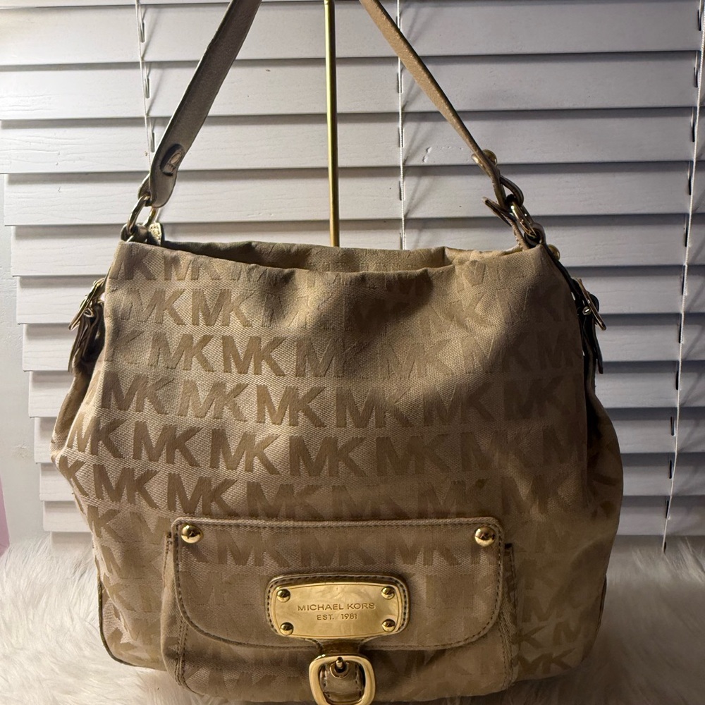 Michael Kors Tan Shoulder Bag